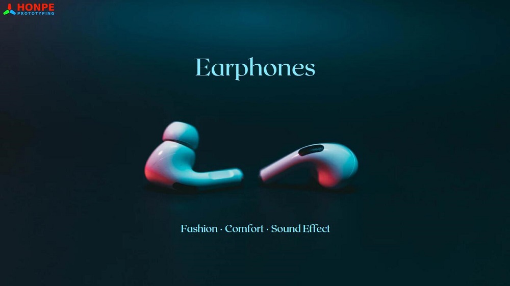 earphone design, new earphone research and development, prototyping of concept earphone